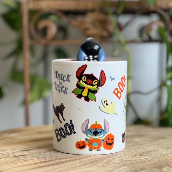 Stitch Halloween Mug and Sign Bundle - Picture 4 of 8